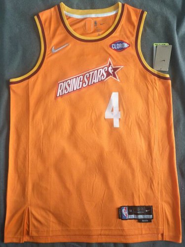 4 Suggs 2022 Rising Stars game jersey orange